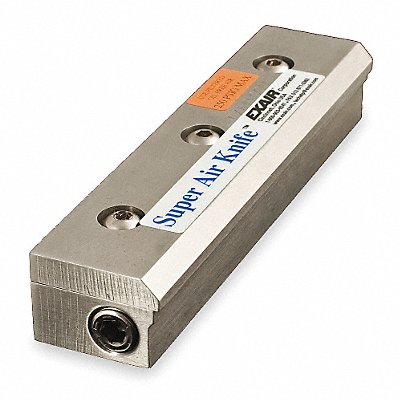 EXAIR 110006SS Air Knife 1/4 In NPT 6 In L SS