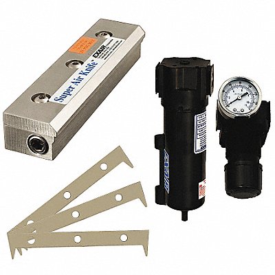 EXAIR 110209SS Air Knife Kit 1/4 In NPT 9 In L SS