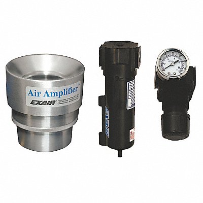 EXAIR 6234 Air Amplifier Kit 5 In Inlet 50 CFM