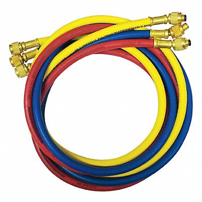 IMPERIAL 805MRS Manifold Hose Set 60 In Red Yellow Blue
