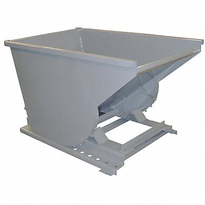 GRAINGER 5077Grey Self Dumping Hopper Grey 6 000 lb