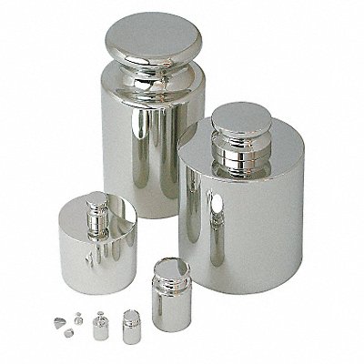 RICE LAKE WEIGHING SYSTEMS 82604NV Weight Cylinder 5g SS Class 1