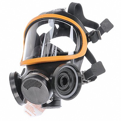 MSA 480267 Full Face Respirator L Black
