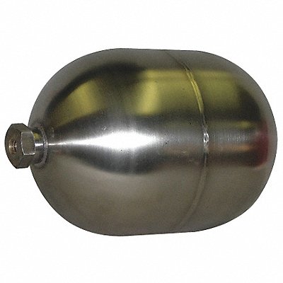 NAUGATUCK GR4X525304SS Float Ball Oblong SS 4 In