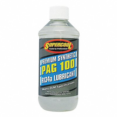 SUPERCOOL P1008 A/C Comp PAG Lube 8 Oz Flash Point 450 F