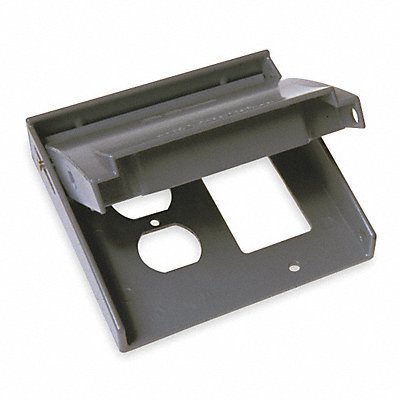 BELL 50330 Weatherproof Cover Self Closing Aluminum