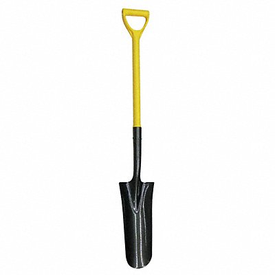 WESTWARD 4LVR6 Drain Spade 27 Handle 6 Blade