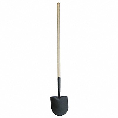 WESTWARD 4LVT3 Round Point Shovel 48 In.Handle 14 ga.