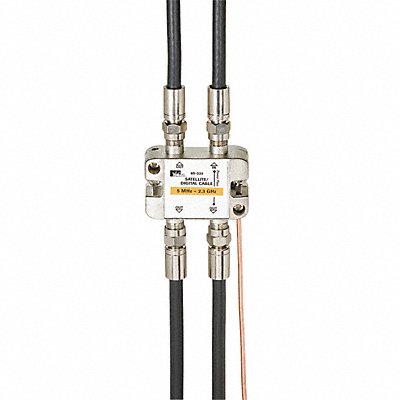 POWER FIRST 4LWZ2 Cable Splitter 3-Way F-Type 2.3 GHz