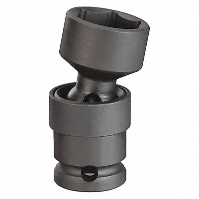 WESTWARD 4LXE1 Impact Socket Steel Black Oxide 1 3/16 in