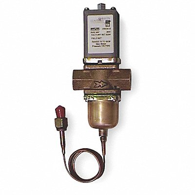 JOHNSON CONTROLS V46EA3C Water Regulating Valve 2 Way NPT 3/8 in.
