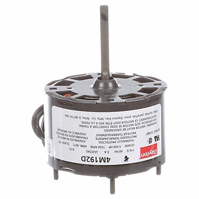 DAYTON 71637641M Motor 1/100 HP 1550 rpm 3.3 115V