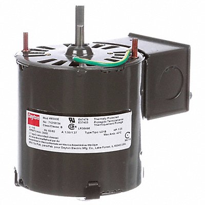 DAYTON 71218134M Motor 1/25 HP 3000 rpm 3.3 115V