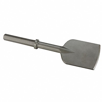 WESTWARD 4MHD3 Chisel Hex Shank Shape 1.125 in