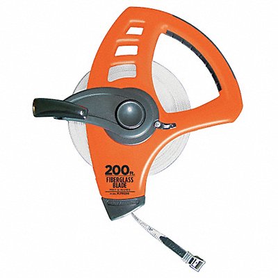 KESON FLT18200 Tape Measure 1/2 Inx200 ft Orange/Black