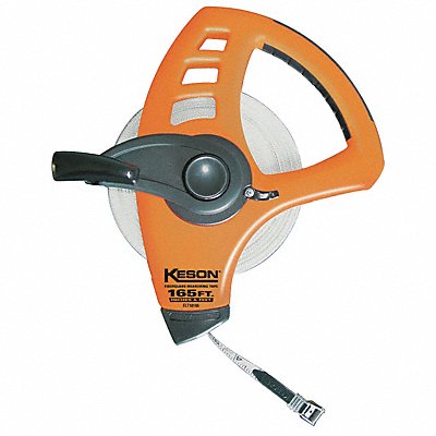 KESON FLT18165 Tape Measure 1/2 Inx165 ft Orange/Black