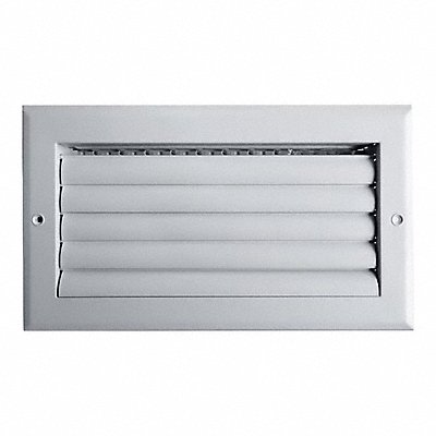 GRAINGER 4MJK7 Sidewall/Ceiling Register Adjustable