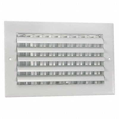 GRAINGER 4MJK6 Sidewall/Ceiling Register Adjustable