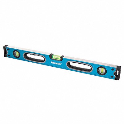 WESTWARD 4MRV5 Magnetic Box Beam Level 24 In Hand Holes