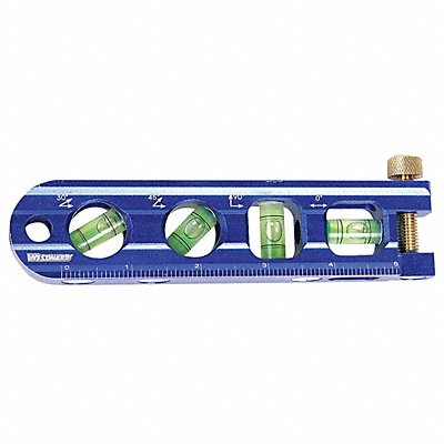 WESTWARD 4MRX9 Magnetic Torpedo Level 6-1/4 L 1 Vials