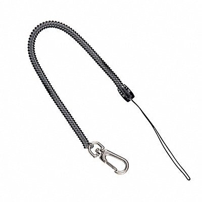 PACIFIC HANDY CUTTER INC CL36 Coiled Clip Lanyard Elastomer w/Nylon