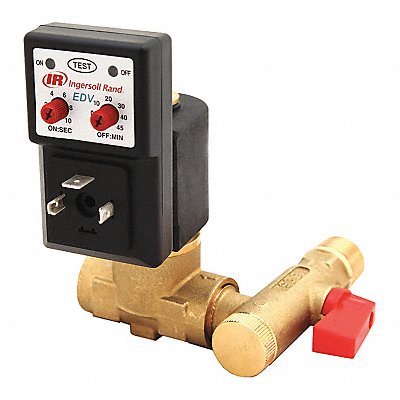 INGERSOLL RAND 54410931 Auto Drain Valve 115V 1/4 in 1.0 gpm