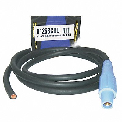 SOUTHWIRE 6126SCBU Cam Lock Power Cord 200A 600VAC Rubber