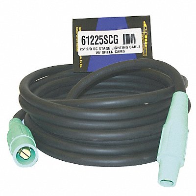 SOUTHWIRE 61225SCG Cam Lock Extension Cord Wire Size 2/0 1P