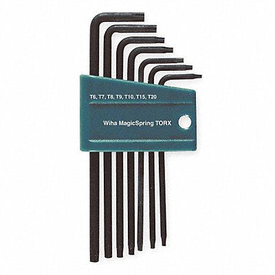 WIHA 37190 Torx Key Set L Shape 2 1/2 in to 4 in