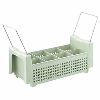 VOLLRATH 52641 Flatware Basket 18 L Grey