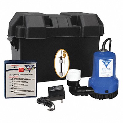 PHCC PRO SERIES PHCC1000 Back-up Pump 12VDC Float 1-1/4 NPT