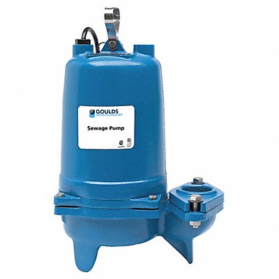 GOULDS WATER TECHNOLOGY WS2012BHF 2 HP Sewage Ejector Pump 230VAC