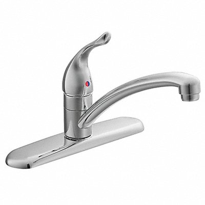 MOEN 7425 Low Arc Chrome Moen Chateau Brass 1.5gpm