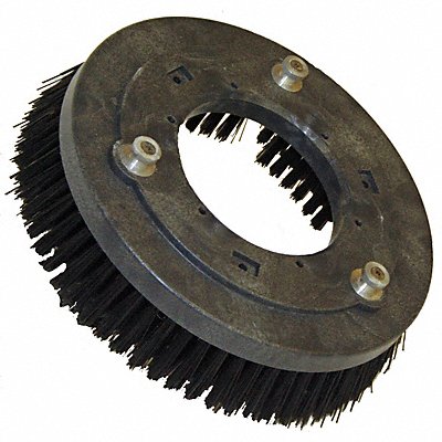 DAYTON 4NEN2 Rotary Brush 13 in Dia Black