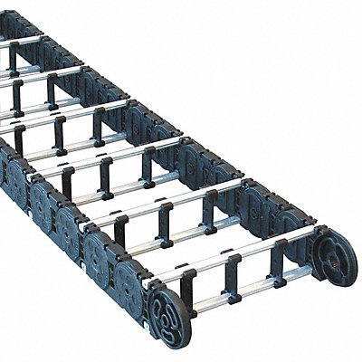 KABELSCHLEPP MC0650850RS2203V1 Varitrak MC Open Nylon/Alum W9.68In L1Ft