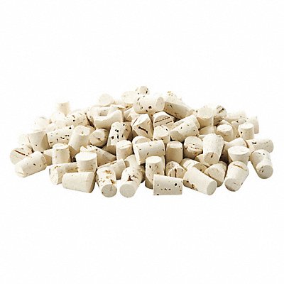 GRAINGER 4NMC2 Natural Tapered Cork Trade Sz 5 PK90