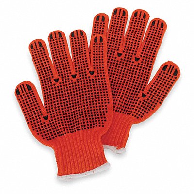 CONDOR 4NMK9 D1769 Knit Gloves Orange XL PR