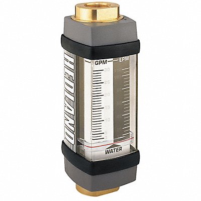 HEDLAND H605B002 Flowmeter GPM/LPM 0.2 - 2.0 / 1-7.5