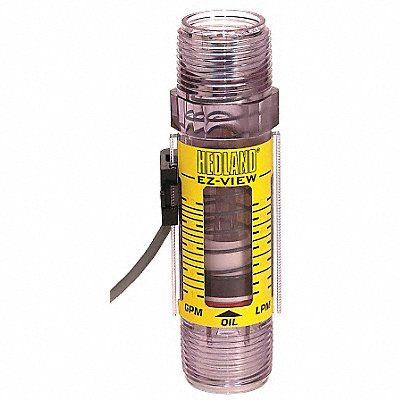 HEDLAND H621604 Flowmeter GPM/LPM 0.5 - 4.0 / 2-15
