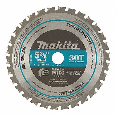 MAKITA A95037 Circular Saw Blade 5 3/8 in 30 Teeth