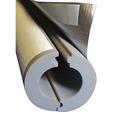 TECHLITE INSULATION 01790150CT100PF091001 Pipe Insulation Melamine 1-5/8 in ID 4 ft.