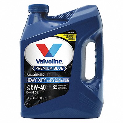 VALVOLINE 774038 Diesel Engine Oil 5W-40 Full Synth 1gal