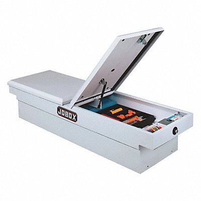 CRESCENT JOBOX PSC1460000 Crossover Truck Box Steel White 71 in W