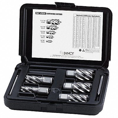 SLUGGER BY FEIN 63134999011 Annular Cutter Set 5pc M42 Cobalt