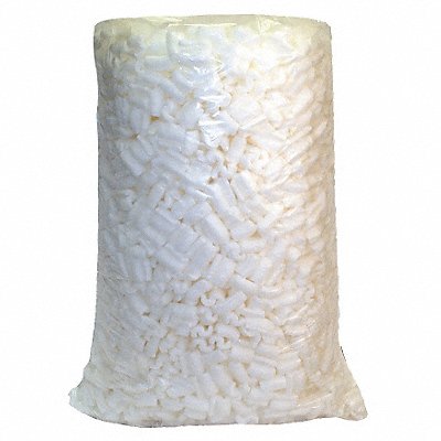 GRAINGER 4NZE7 Packing Peanuts Biodegradable 15 cu ft.