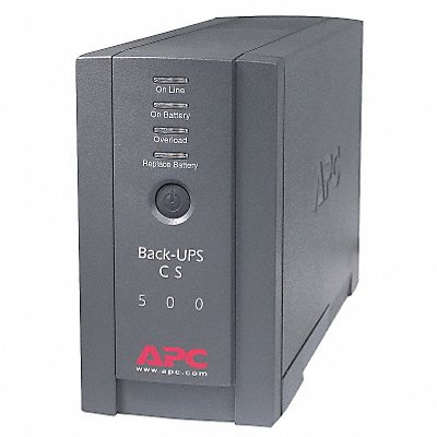 APC BY SCHNEIDER ELECTRIC BK500BLK Standby 500.0VA 120VAC