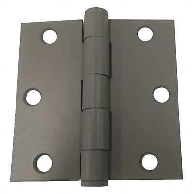 GRAINGER 4PA28 Template Hinge Full Mortise 3-1/2 In