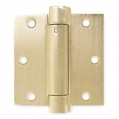 GRAINGER 4PA76 Spring Hinge Steel Door Leaf 3-1/2 H