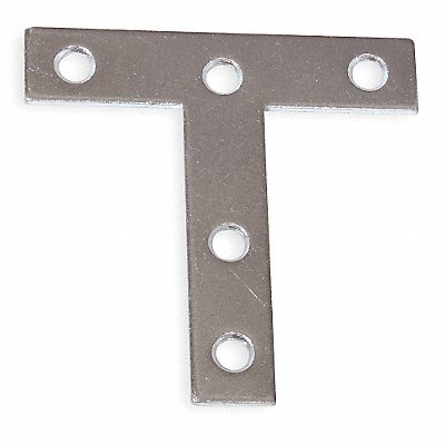 GRAINGER 4PB69 Plate Tee 2.5 X 2.5 In