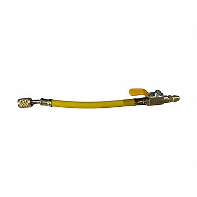 DAYTON 4PDG3 Ball Valve Adaptor Hose 6 In Yellow